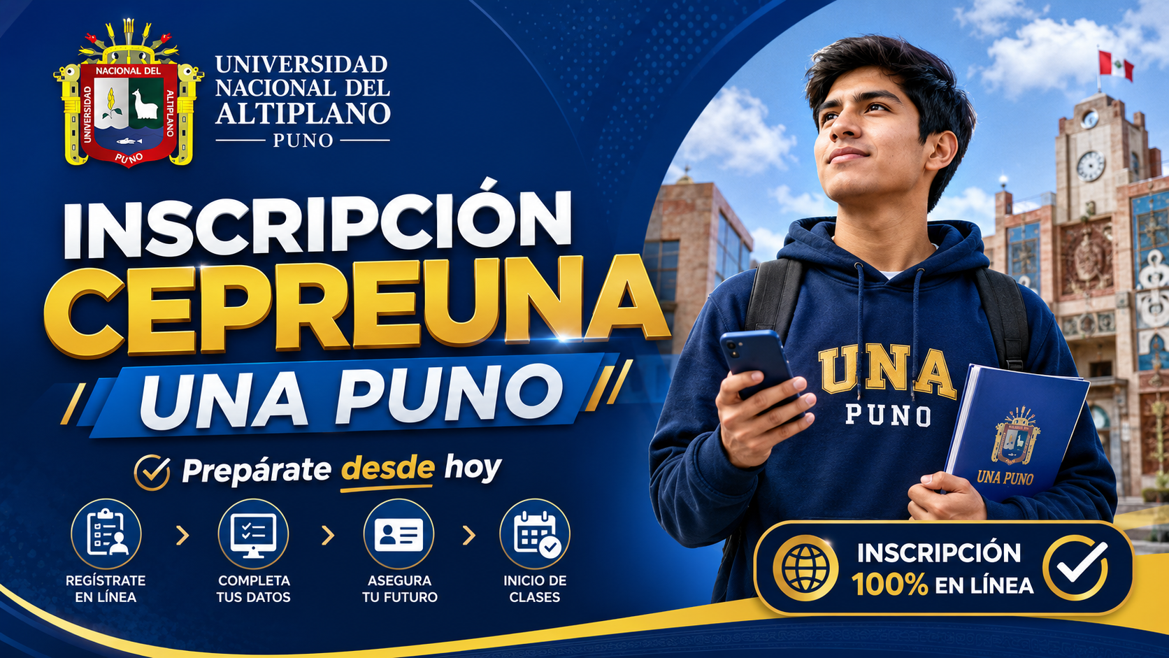 CEPREUNA 2026-II: fechas, costos y requisitos de inscripción